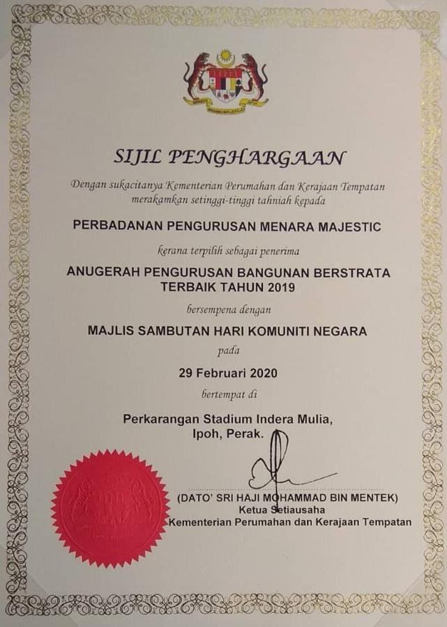 Appartamento H2H - Botanical Majestic Ipoh Esterno foto